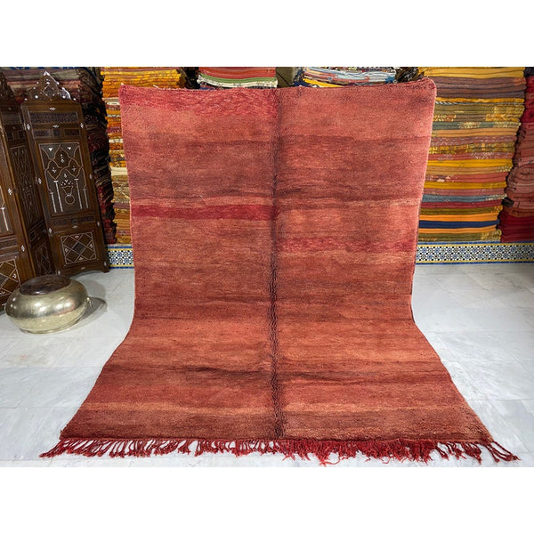 Handgemaakt Marokkaanse Mrirt tapijt-vloerkleed 097